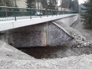 Nov zrekonstruovan most v centru obce ky v Orlickch horch