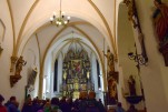 Návštěvníci si mohli poslechnout koncert v kostele sv. Archanděla Michaela